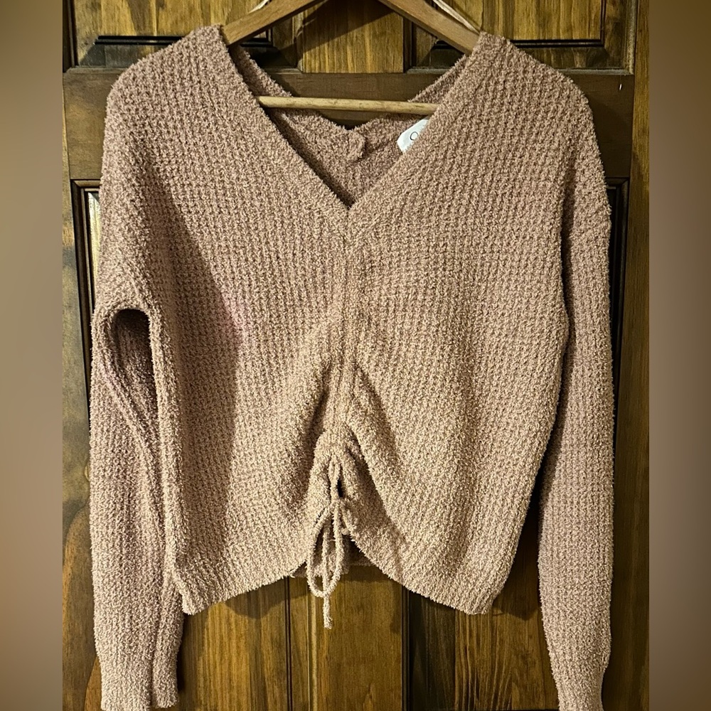 Cropped sweater
